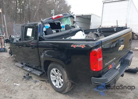 2018 Chevrolet Colorado Lt from USA, damaged, VIN 1GCGTCEN2J1134404